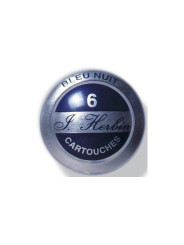 Cartouches J. Herbin® Bleu Nuit - Boite de 6