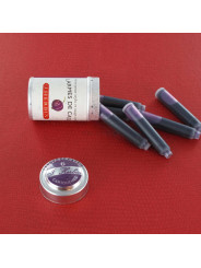 Cartouches d'encre J. Herbin® Larmes de Cassis Boite de 6
