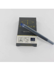 Cartouches Bleues-Noires Parker Quink - Boite de 5