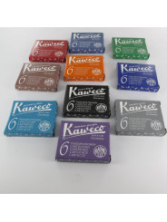 Cartouches KAWECO® Ruby Red - Boite de 6