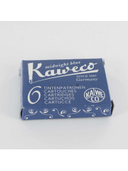 Cartouches KAWECO® Midnight Blue - Boite de 6