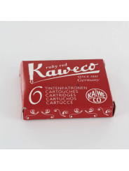 Cartouches KAWECO® Ruby Red - Boite de 6