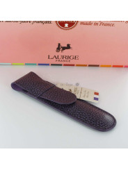 Etui Cuir Laurige® Violine 1 Stylo