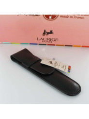 Etui Cuir Laurige® Noir 1 Stylo