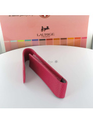 Etui Cuir Laurige® Fuchsia 1 Stylo Aimanté