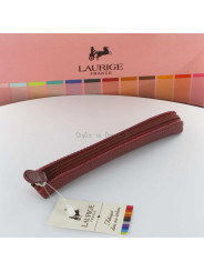 Etui-Trousse Cuir Laurige® Bordeaux