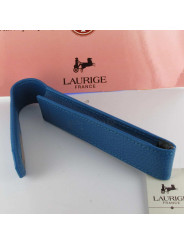 Etui Cuir Laurige® Turquoise 1 Stylo Aimanté