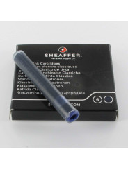 Cartouches Bleues/Noires SHEAFFER - Boite de 6