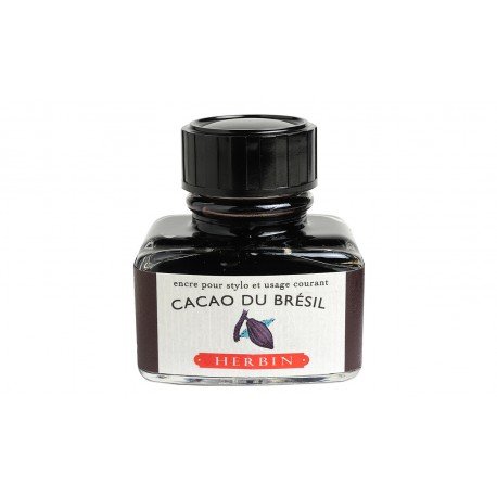 Flacon d'encre Cacao de Brésil 30 ml J. Herbin® Flacon d'encre Cacao de Brésil 30 ml J. Herbin®