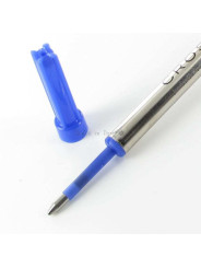 Recharges de Stylos Billes JUMBO (adaptables sur stylos rollers) Cross® Bleu (Medium)