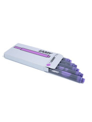 CARTOUCHE D'ENCRE VIOLETTE LAMY (T 10) Boite de 5.