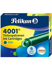 Cartouches Vert foncé boite de 6 Pelikan® standard
