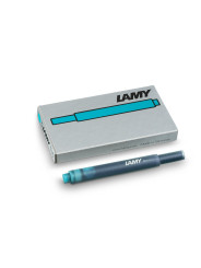 CARTOUCHE D'ENCRE TURQUOISE LAMY (T 10) Boite de 5.