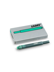 CARTOUCHE D'ENCRE VERTE LAMY (T 10) Boite de 5.