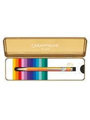 Stylo Bille Caran d'Ache® 849 "Colour Treasure" Arc-en-ciel Chaud