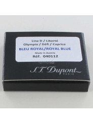 Cartouches Bleu Royal boite de 6 ST Dupont®