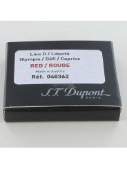 Cartouches Rouges boite de 6 ST Dupont®