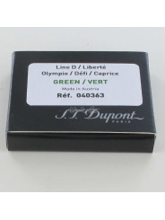 Cartouches Vertes boite de 6 ST Dupont®