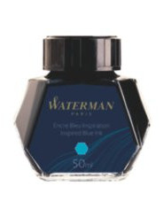 Flacon d'encre Waterman© Bleu turquoise  50ml