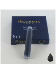 Cartouches Noires Courtes boite de 6 Waterman®