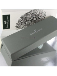Stylo Plume Moyenne Faber Castell® "NEO" Aluminium Noir Mat