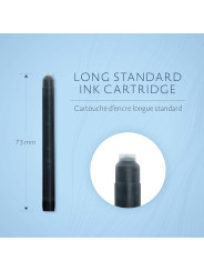 Cartouches Noires Longues boite de 8 Waterman®