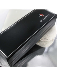 Stylo Plume Sheaffer® "Serie 100" Laqué Noir Chromé Brossé