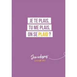 Jemedisais, Carnet piqué A5...